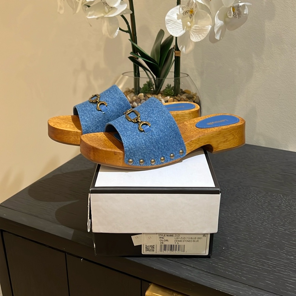 Larroude Denim Clogs !